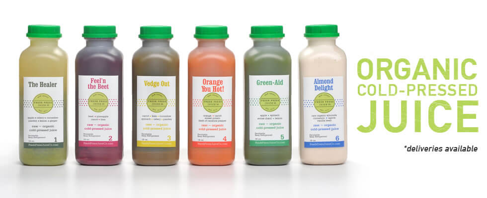 All Natural Raw Juice Cleanse - Cold-Pressed Juice